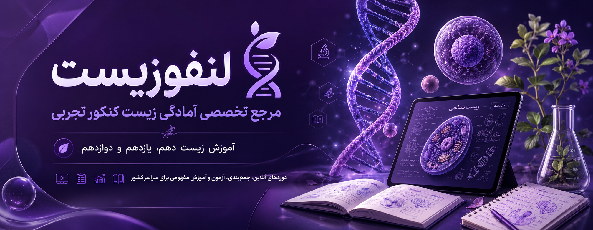 لنفوزیست، آموزش تخصصی زیست کنکور